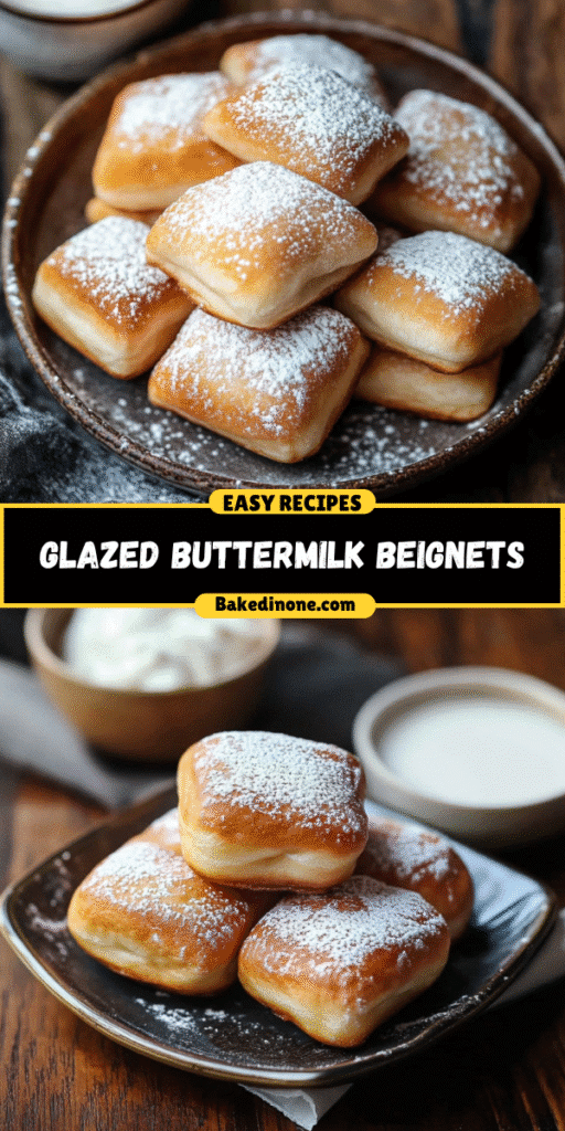 Glazed Buttermilk Beignets: The Best Easy Recipe for Sweet Indulgence!