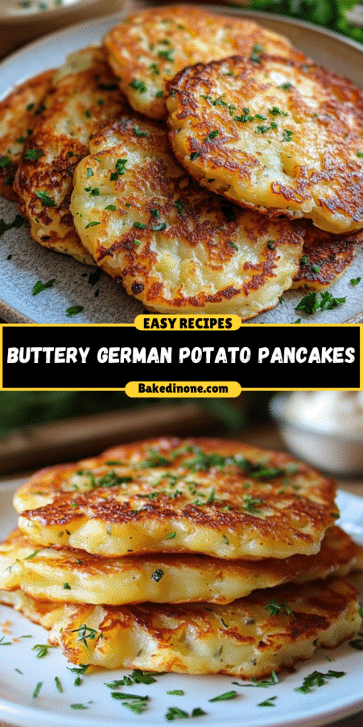 Buttery German Potato Pancakes: Quick & Easy Recipe for the Best Comfort Food!