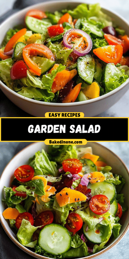 Garden Salad: The Best Easy Recipe for a Quick Refreshing Meal!