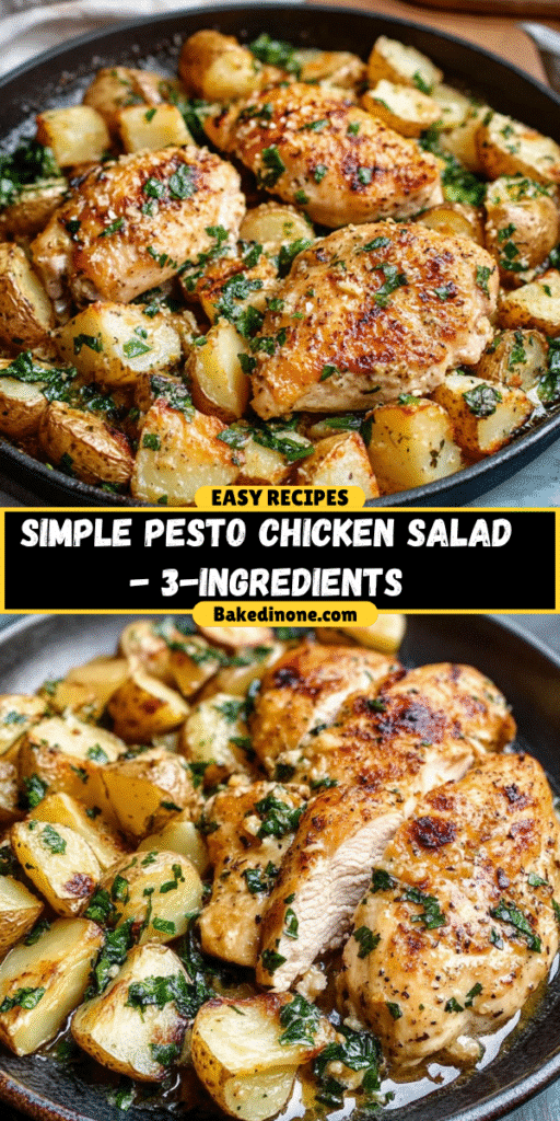 Easy Garlic Parmesan Chicken and Potatoes: The Best Quick Recipe!