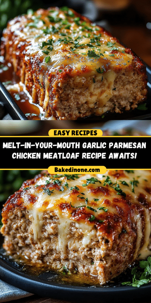 Melt-in-Your-Mouth Garlic Parmesan Chicken Meatloaf: The Best Easy Recipe!
