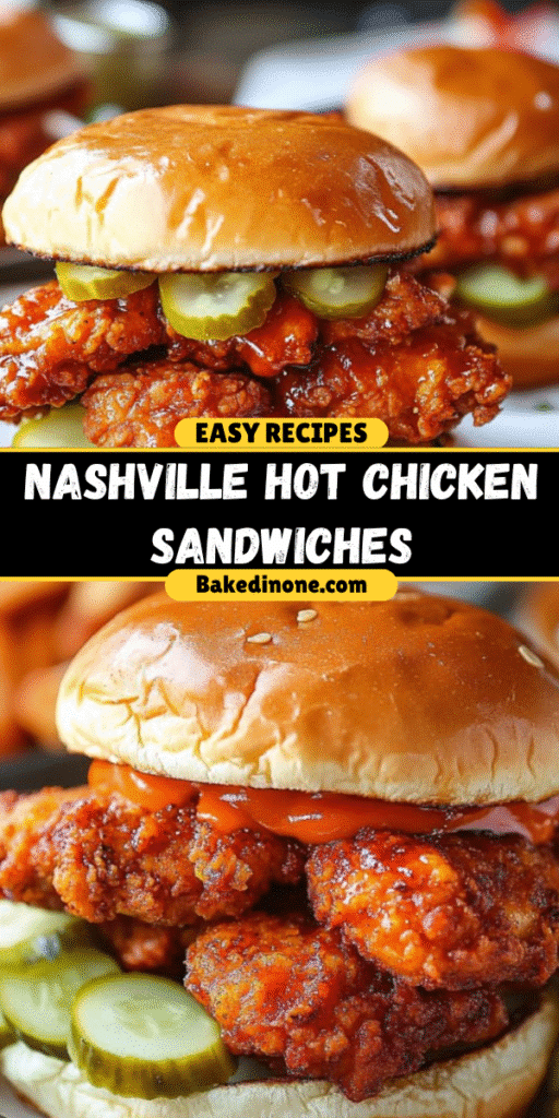 Nashville Hot Chicken Sandwiches: The Best Easy Recipe for a Spicy Delight!