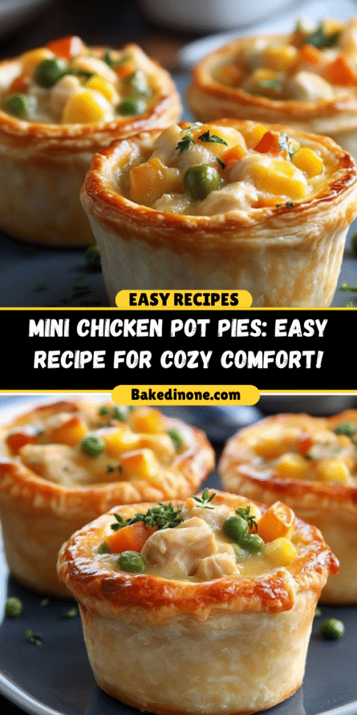 Mini Chicken Pot Pies: The Best Easy Recipe for Quick Comfort Food!