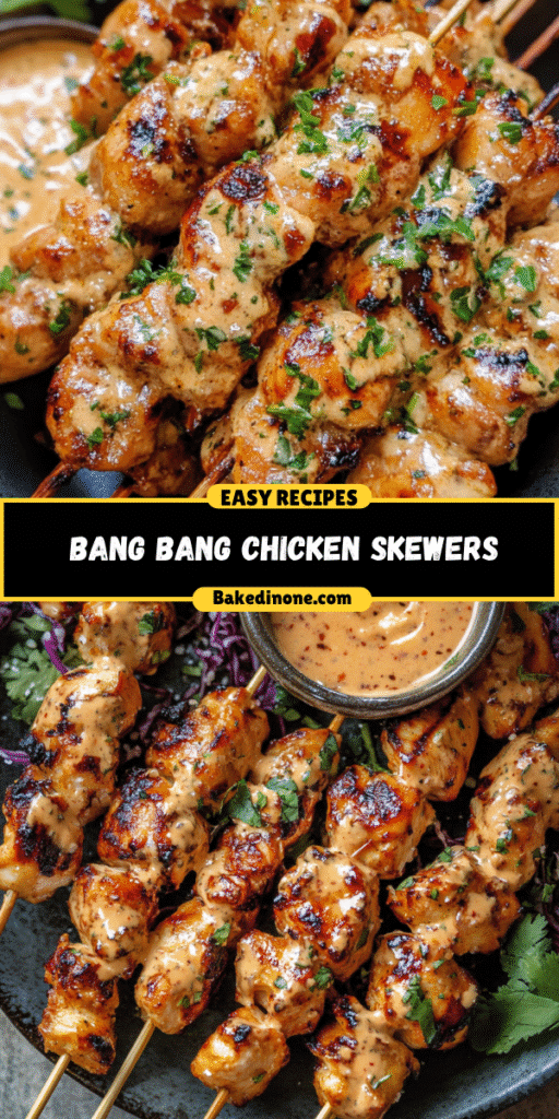 Bang Bang Chicken Skewers: The Best Easy Air Fryer Recipe for Quick Dinners!