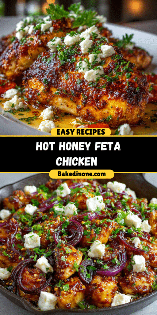 Hot Honey Feta Chicken: Quick & Easy Sweet & Spicy Delight!