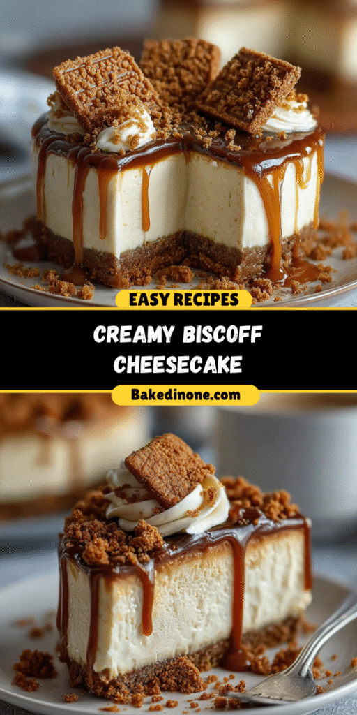Creamy Biscoff Cheesecake: The Best No-Bake Dessert Recipe!