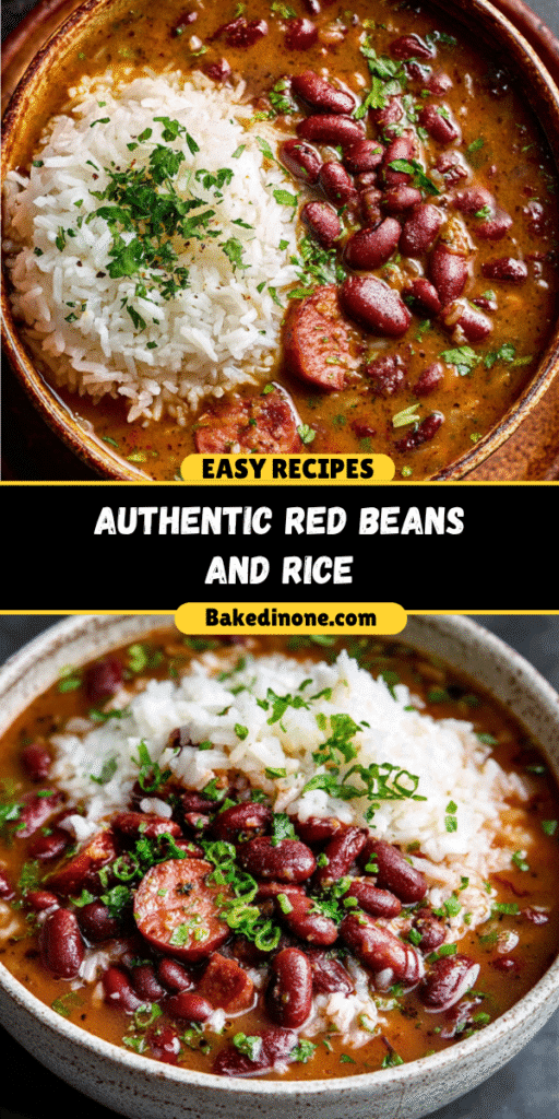 Authentic Red Beans and Rice | Classic Louisiana Comfort Food 🍛✨