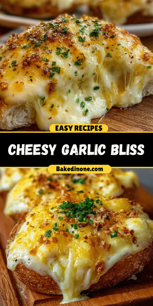 Cheesy Garlic Bliss – The Ultimate Comfort Bite!