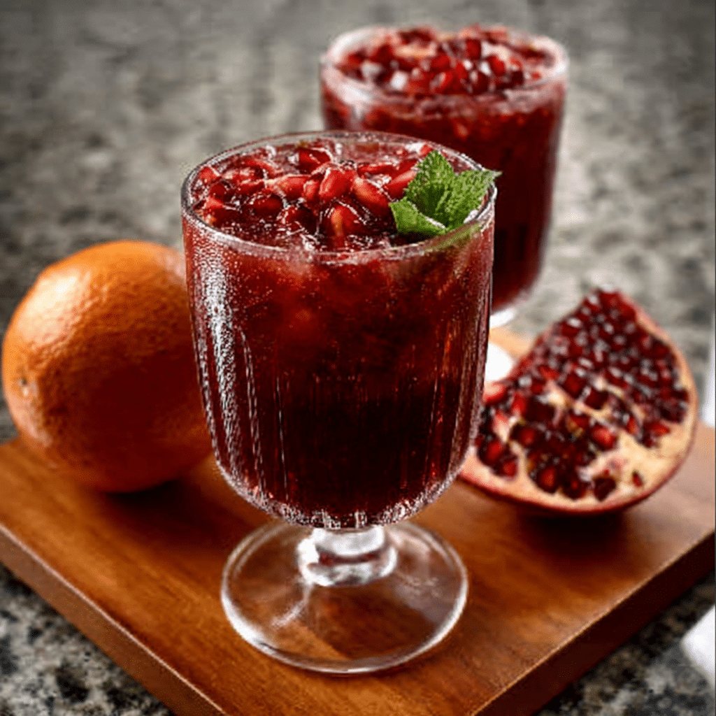 Turkish Pomegranate Vampire Mocktail