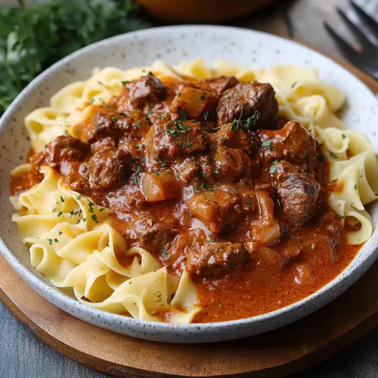 Beef Paprikash: Discover This Creamy Comfort Food Recipe!