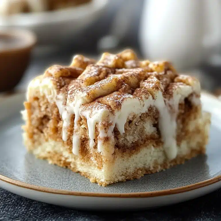 Easy Cinnamon Roll Coffee Cake
