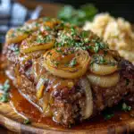 French Onions Meatloaf