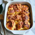 Hawaiian Sweet Roll French Toast Bake