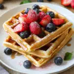 Protein Waffles Recipe - Over 45 Grams of Protein