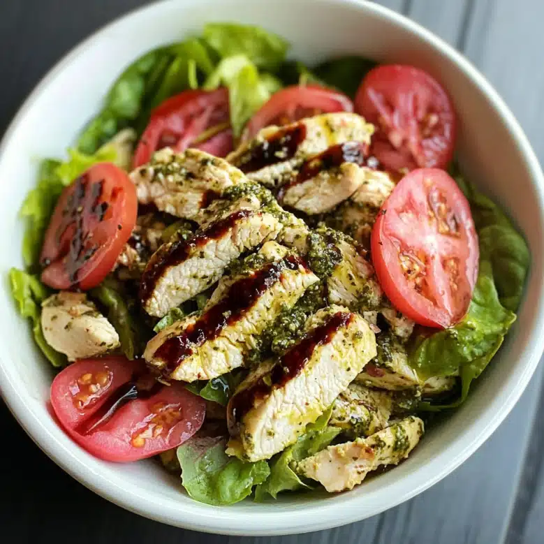 Simple Pesto Chicken Salad – 3-Ingredient Recipe Revealed!