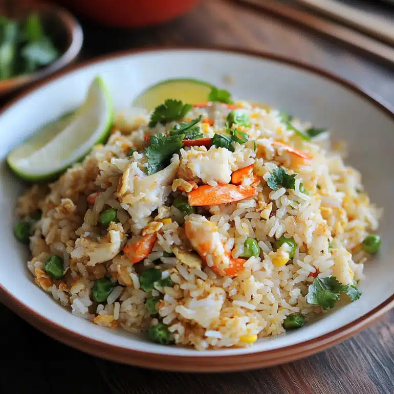 Thai Style Crab Fried Rice: Discover This Flavorful Recipe!