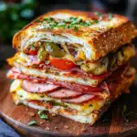 The Classic Italian Muffuletta Sandwich