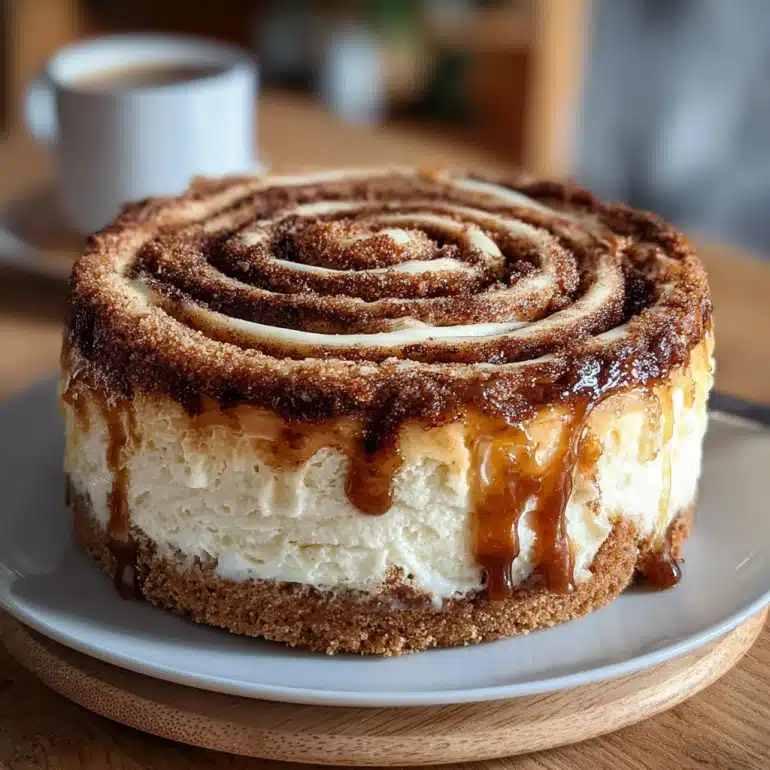 Dreamy Cinnamon Roll Honeybun Cheesecake Recipe Revealed!