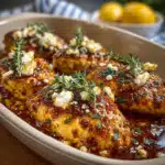 Hot Honey Feta Chicken