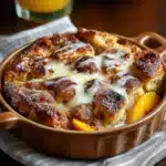 Peach Bread Pudding Recipe