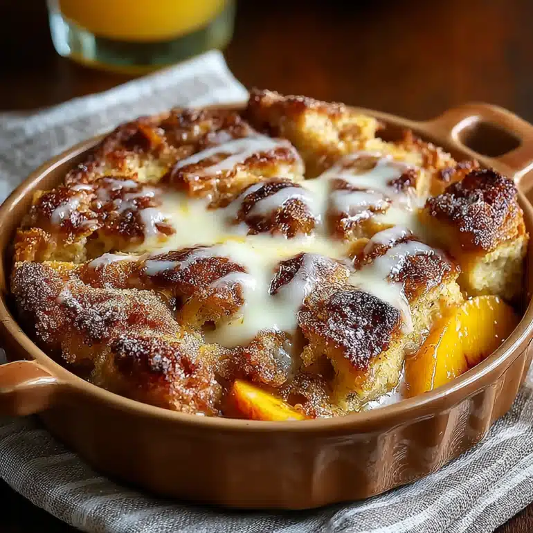 Peach Bread Pudding Recipe: A Delicious Twist to Try!