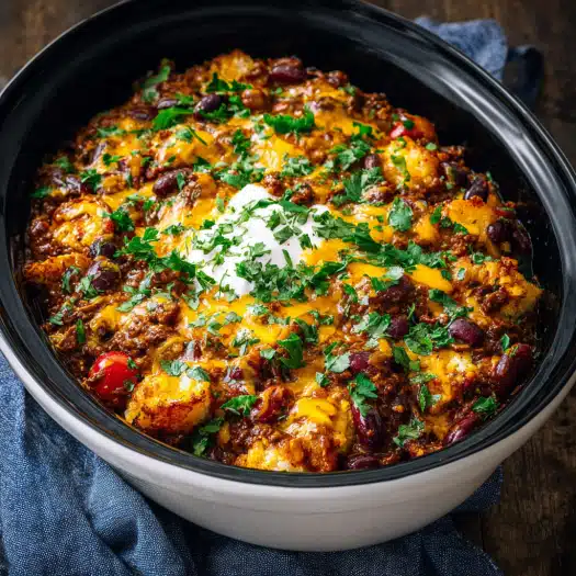 Slow Cooker Cowboy Casserole: A Delicious Family Meal!