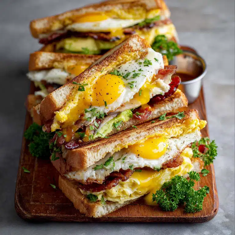 Breakfast Club Sandwich: Make a Delicious Morning Meal!