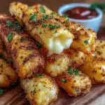 Crispy Hungarian Potato Cheese Sticks