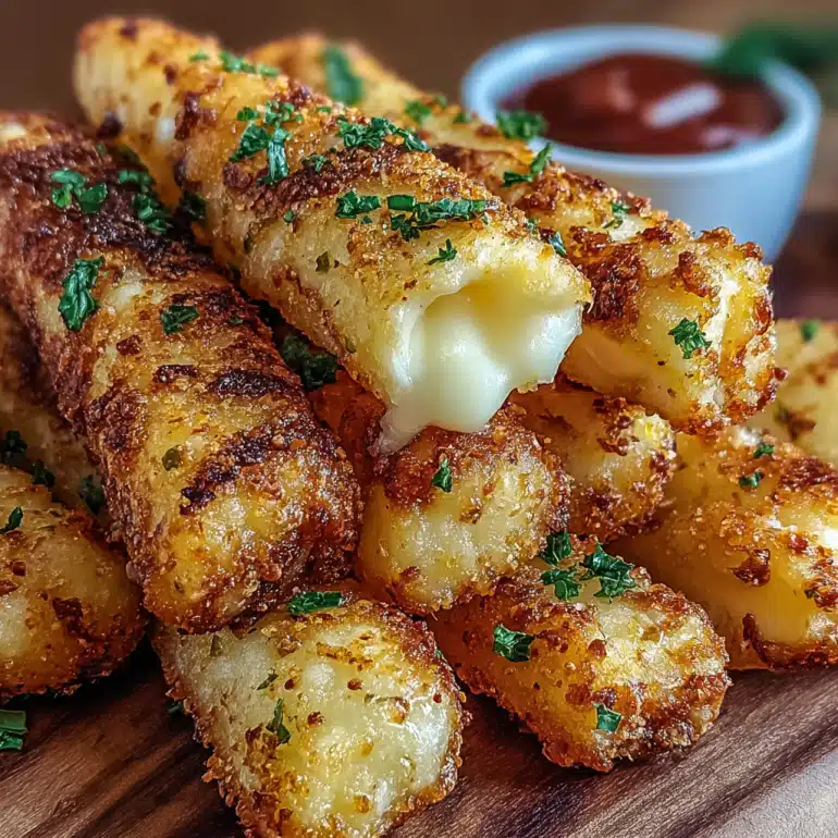 Crispy Hungarian Potato Cheese Sticks: A Must-Try Delight!