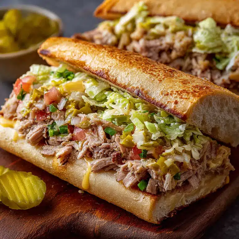 Cuban Chopped Grinder Sandwich: A Flavorful Delight!