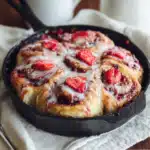 Homemade Strawberry Cinnamon Rolls