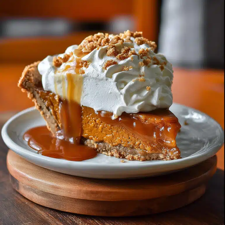 Pumpkin Caramel Pie: A Delicious Holiday Must-Try!