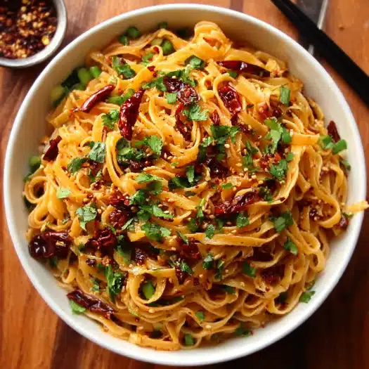 Spicy Garlic Chili Noodles: A Quick Flavor Explosion!