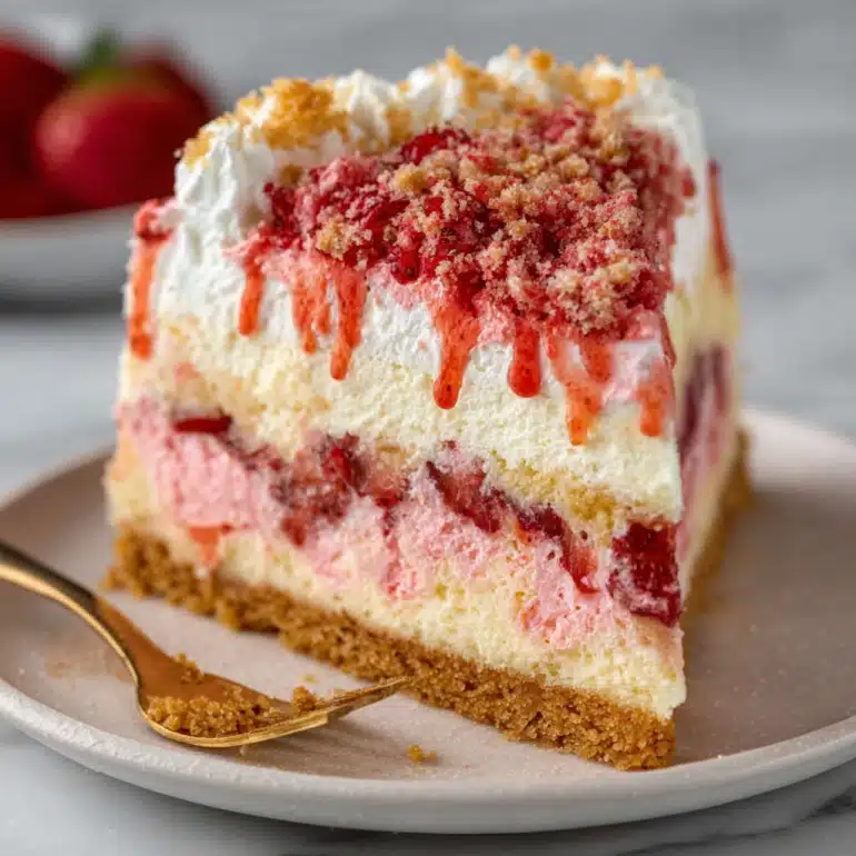 Strawberry Shortcake Cheesecake: A Delightful Recipe!