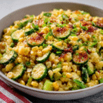 Buttered Corn & Zucchini Succotash