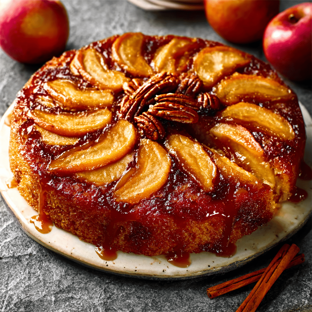 Caramel-Apple Upside-Down Cake for Crisp-Air Evenings: A Cozy Recipe to Savor!