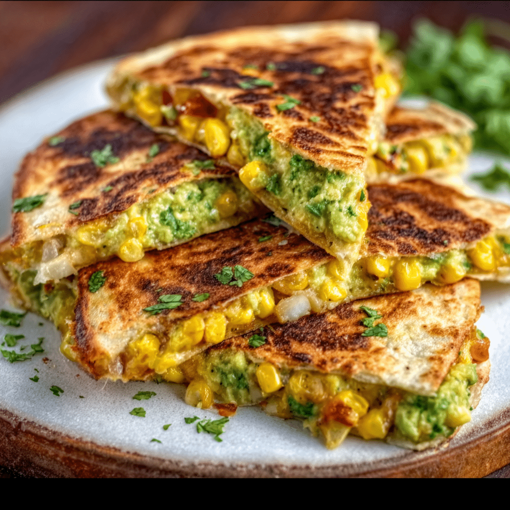 Charred Corn & Avocado Quesadilla: A Flavorful Delight!