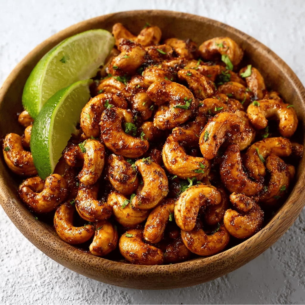 Chili Lime Roasted Cashews: A Flavor-Packed Snack Recipe