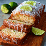 Coconut Lime Mini Loaf Cakes