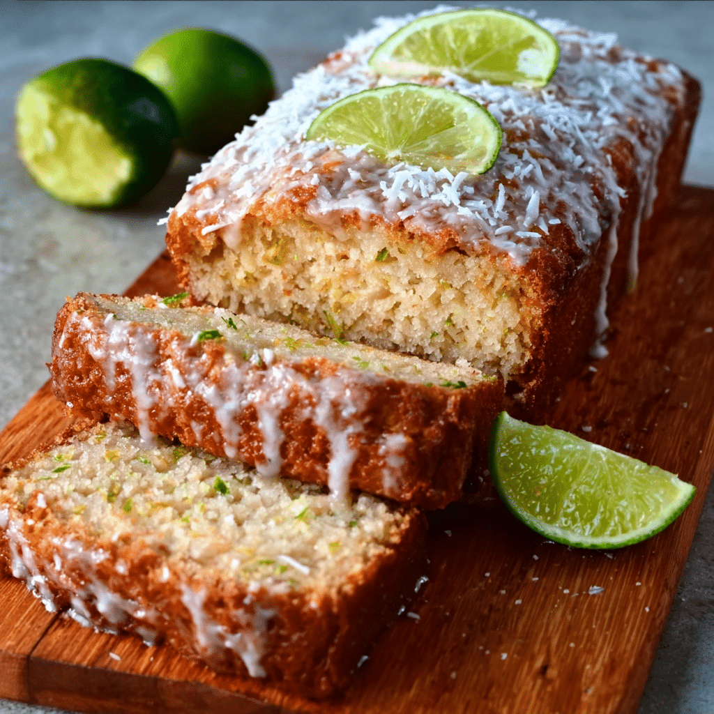 Coconut Lime Mini Loaf Cakes for Tropical Delight