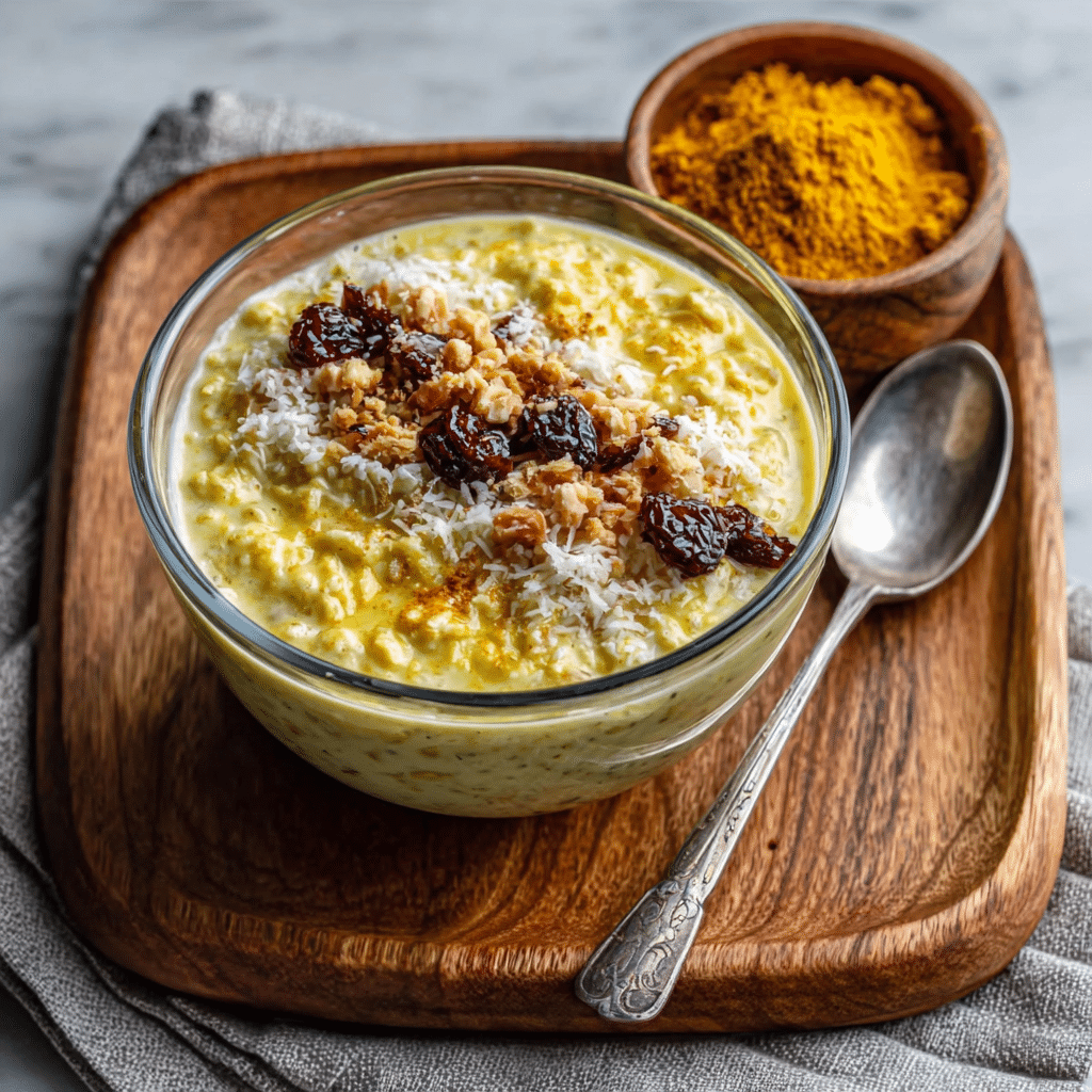 Coconut Turmeric Overnight Oats: A Healthy Boost!