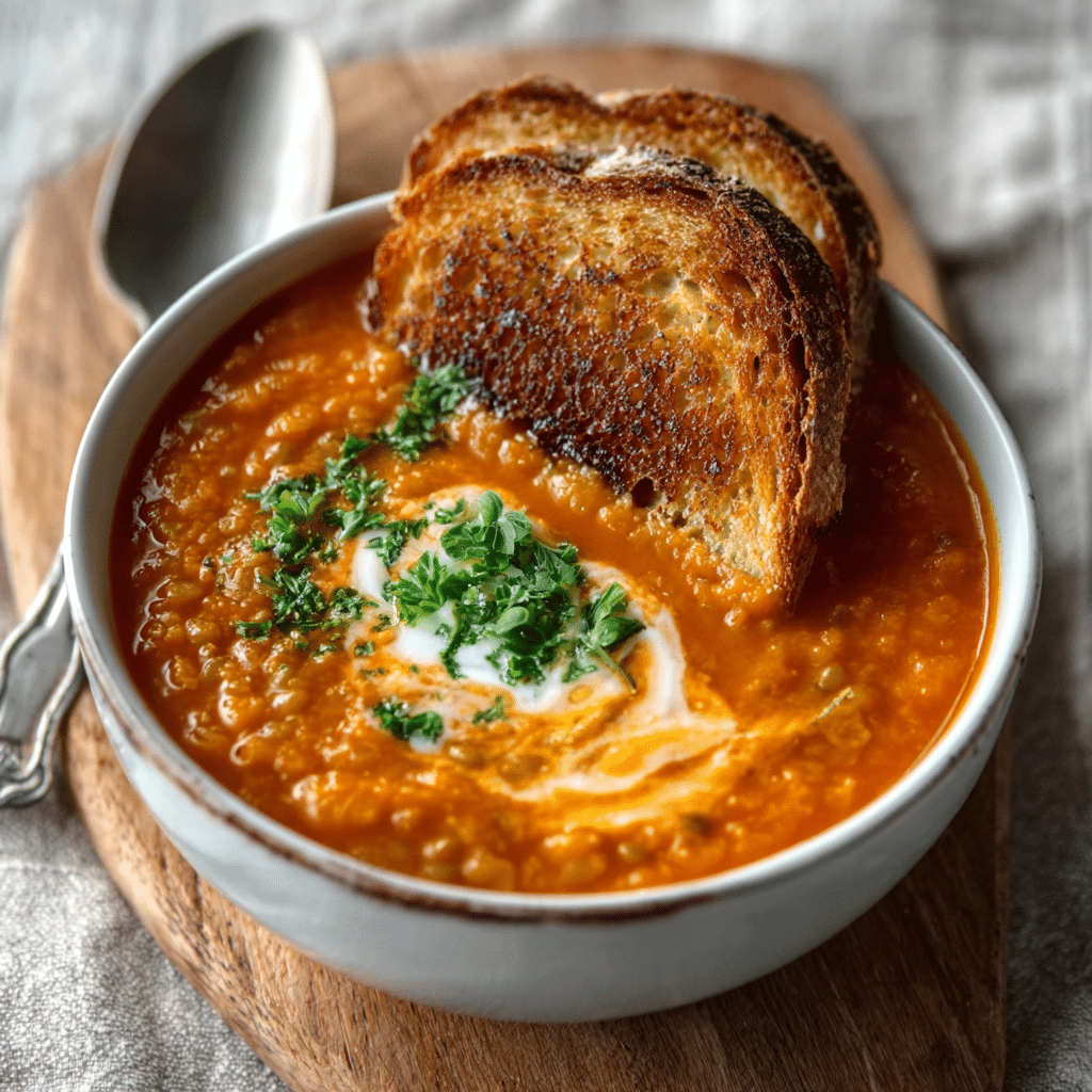 Creamy Tomato Lentil Soup: A Delightful Recipe Guide