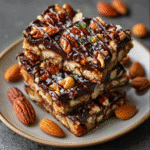 Dark Chocolate Sea Salt Nut Bars