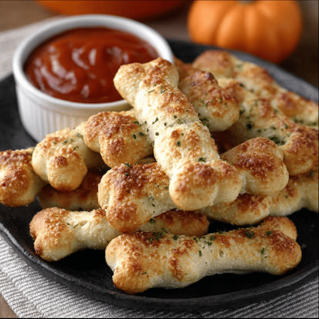 Easy Halloween Breadstick Bones: A Spooky Delight Recipe!