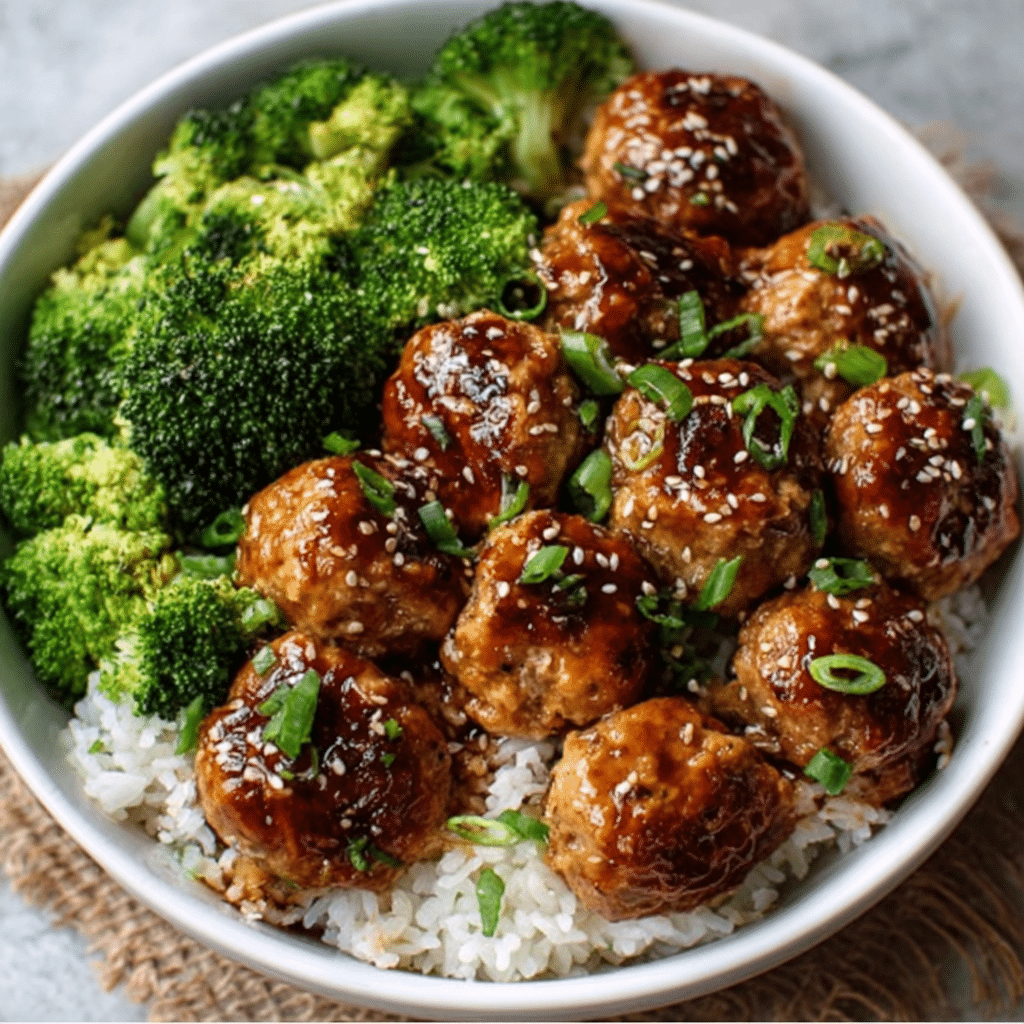 Ginger Sesame Chicken Meatballs: A Flavorful Delight!