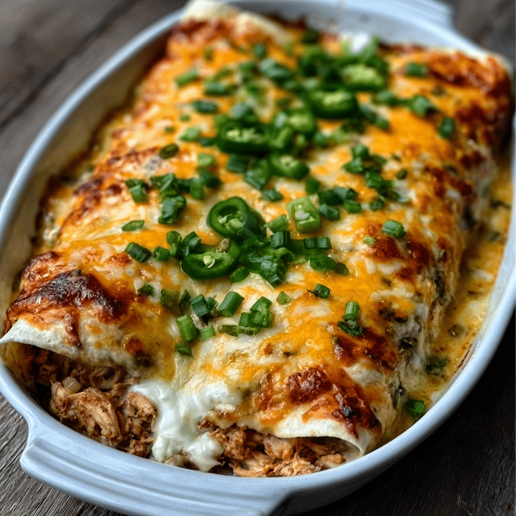 Jalapeño Popper Cheesy Chicken Enchiladas: A Must-Try Recipe!