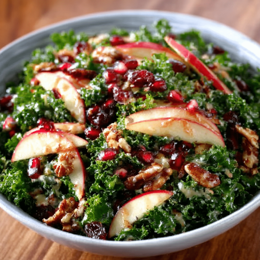 Kale and Apple Delight Salad: A Refreshing Treat!