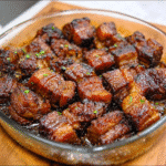 Keto Pork Belly Burnt Ends