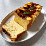 Loaf Pan Basque Cheesecake
