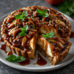 Miso Caramel Apple Tart